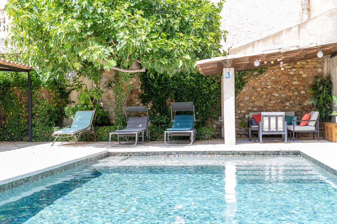 Maison De Maitre 230M² En Plein Coeur Du Village Camps-la-Source Luaran gambar
